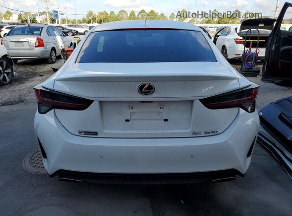JTHGA5BC7M5011505 2021 LEXUS RC White Vista trasera