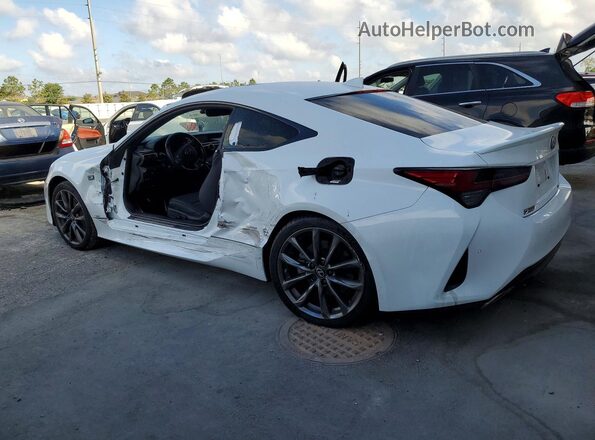 JTHGA5BC7M5011505 2021 LEXUS RC White Trasero izquierdo