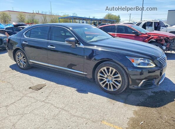 JTHGL5EF4G5056048 2016 LEXUS LS Black წინა მარჯვენა