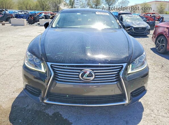 JTHGL5EF4G5056048 2016 LEXUS LS Black წინა ხედი