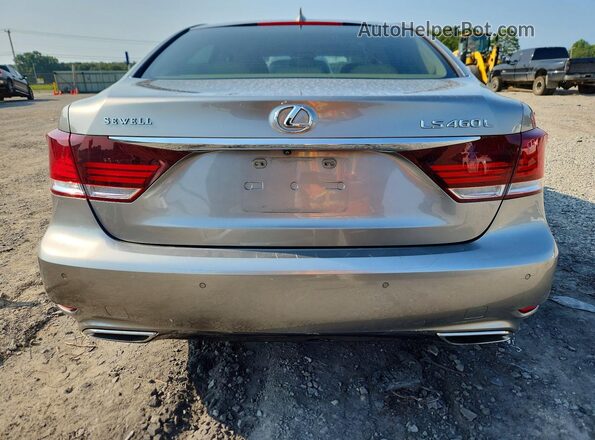 JTHGL5EF6G5056486 2016 LEXUS LS Silver უკანა ხედი