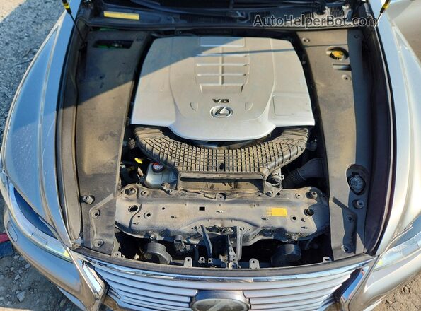 JTHGL5EF6G5056486 2016 LEXUS LS Silver უკანა სალონის ხედი