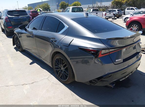JTHGZ1B20M5046945 2021 LEXUS IS 350 Gray Tył lewy
