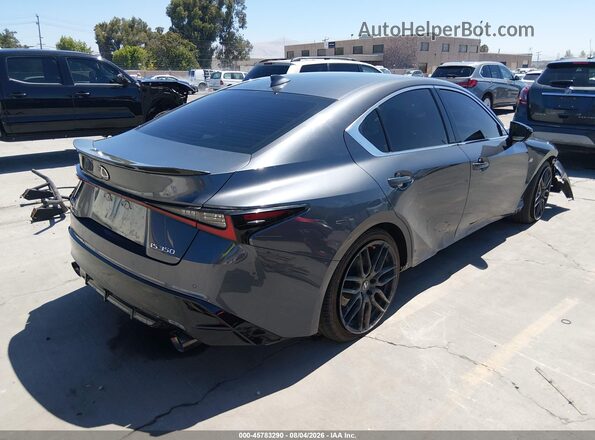 JTHGZ1B20M5046945 2021 LEXUS IS 350 Gray Tył prawy