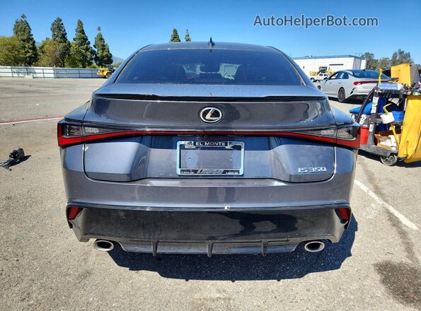JTHGZ1B20S5082910 2025 LEXUS IS Charcoal Հետևի տեսք