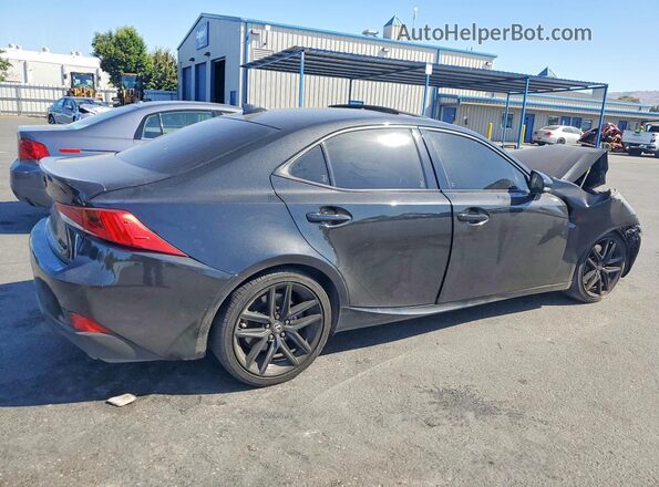 JTHGZ1B21L5036004 2020 LEXUS IS Black Tył prawy