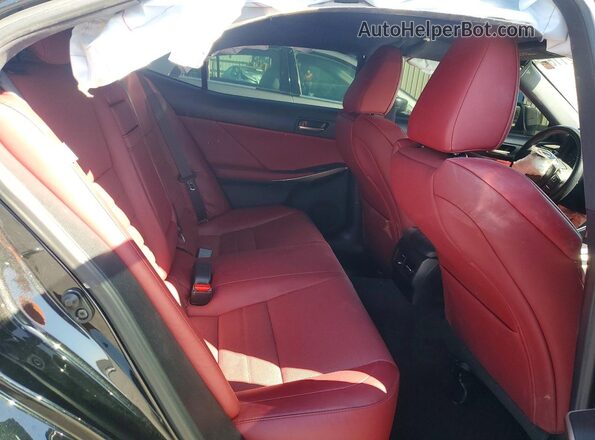 JTHGZ1B21L5036004 2020 LEXUS IS Black Widok tylnych siedzeń
