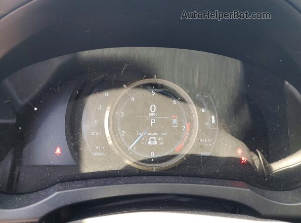 JTHGZ1B21L5036004 2020 LEXUS IS Black Widok zestawu wskaźników