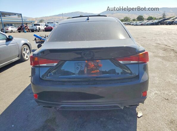JTHGZ1B21L5036004 2020 LEXUS IS Black Widok z tyłu