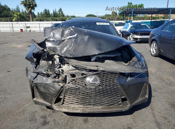 JTHGZ1B21L5036004 2020 LEXUS IS Black Widok z przodu