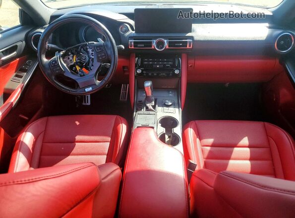 JTHGZ1B21M5046811 2021 LEXUS IS Black Dashboard view