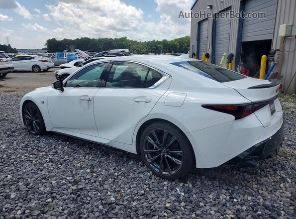 JTHGZ1B21P5068232 2023 LEXUS IS White Trasero izquierdo