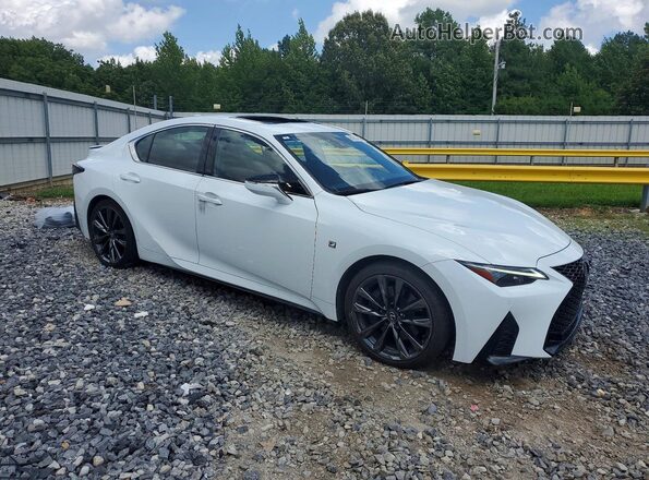 JTHGZ1B21P5068232 2023 LEXUS IS White Delantero derecho