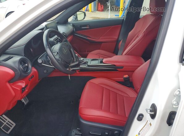 JTHGZ1B21P5068232 2023 LEXUS IS White Vista interior delantera