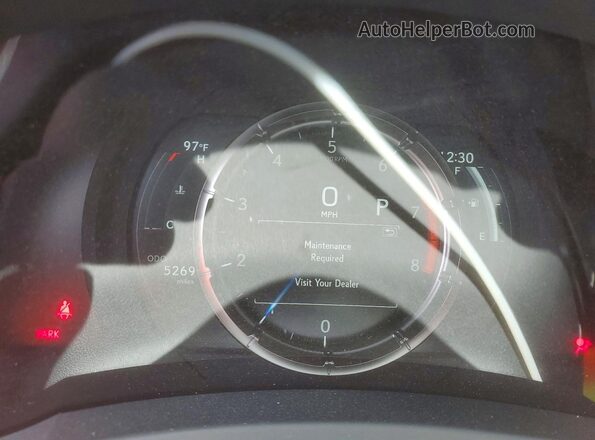 JTHGZ1B21S5094905 2025 LEXUS IS Белый Вид щитка приборов