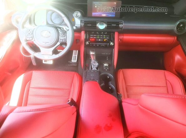 JTHGZ1B21S5094905 2025 LEXUS IS Белый Вид панели приборов