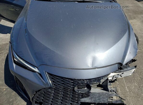 JTHGZ1B22M5038152 2021 LEXUS IS Gray Vista interior trasera