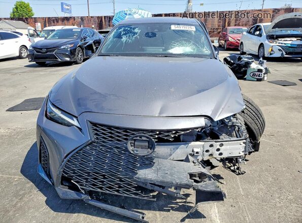 JTHGZ1B22M5038152 2021 LEXUS IS Gray Vista frontal