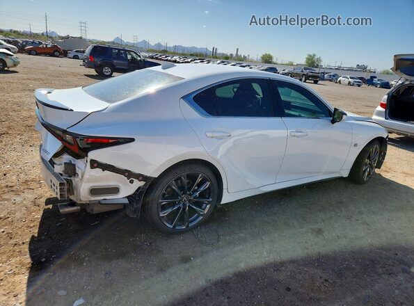 JTHGZ1B22P5066070 2023 LEXUS IS White Задня права чверть