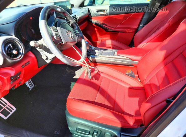 JTHGZ1B22P5066070 2023 LEXUS IS White Вид салону спереду