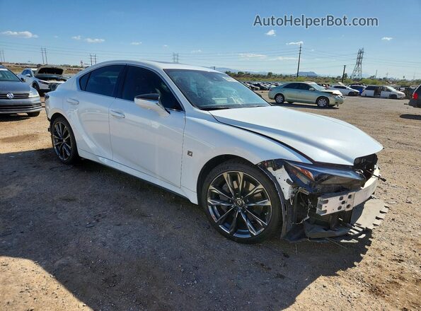 JTHGZ1B22P5066070 2023 LEXUS IS White Передня права чверть