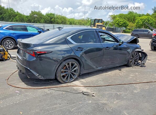 JTHGZ1B22R5078027 2024 LEXUS IS Черный Задняя правая четверть