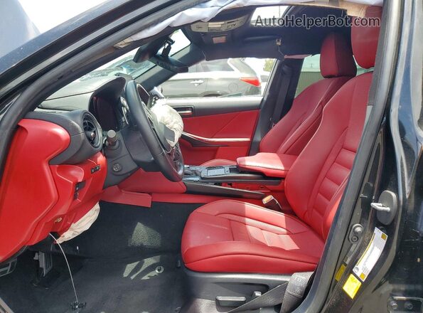 JTHGZ1B22R5078027 2024 LEXUS IS Черный Вид салона спереди