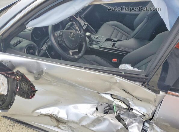 JTHGZ1B23R5076030 2024 LEXUS IS Silver Вид салону спереду