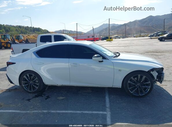JTHGZ1B24N5054175 2022 LEXUS IS 350 White 360 interior view