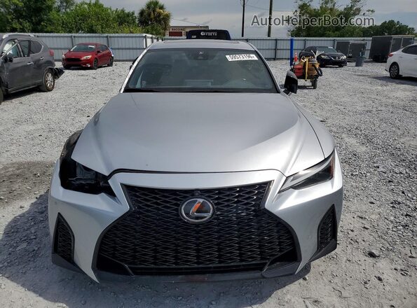 JTHGZ1B25N5054508 2022 LEXUS IS Silver Widok z przodu