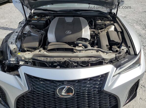 JTHGZ1B25N5054508 2022 LEXUS IS Silver Widok wnętrza z tyłu