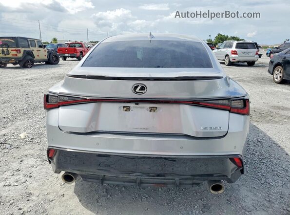 JTHGZ1B25N5054508 2022 LEXUS IS Silver Widok z tyłu