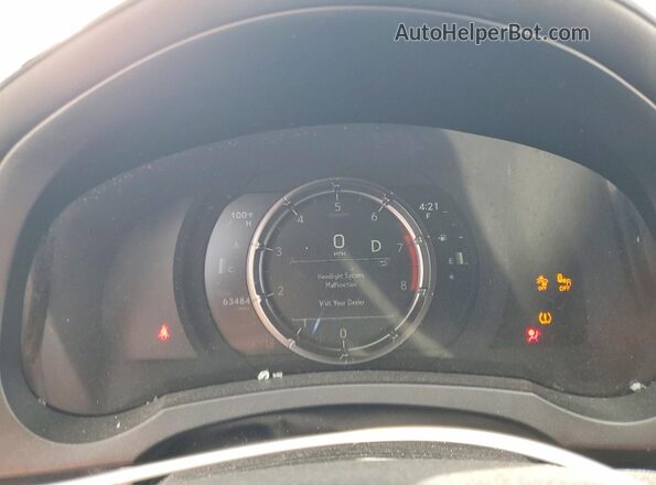 JTHGZ1B25N5054508 2022 LEXUS IS Silver Widok zestawu wskaźników