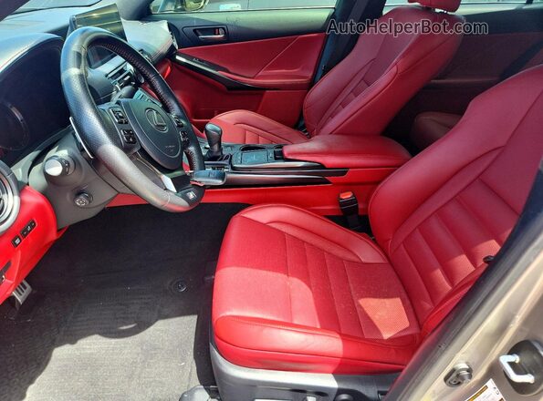 JTHGZ1B25P5062322 2023 LEXUS IS Silver Вид салону спереду