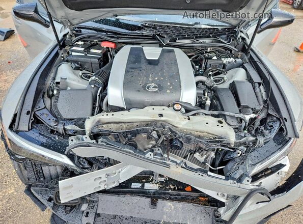 JTHGZ1B25S5092381 2025 LEXUS IS Серый Вид задней части салона
