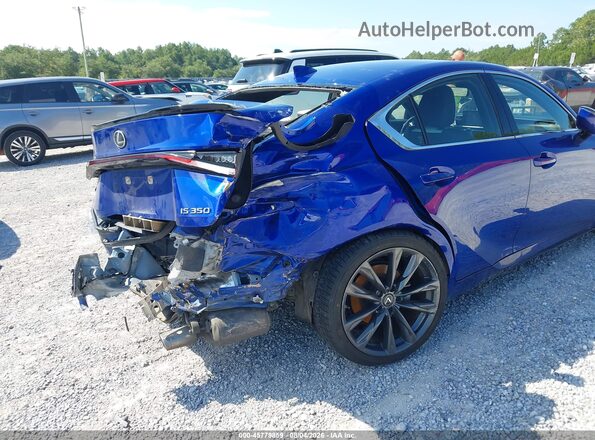 JTHGZ1B27N5057748 2022 LEXUS IS Blue Դիմացի տեսք