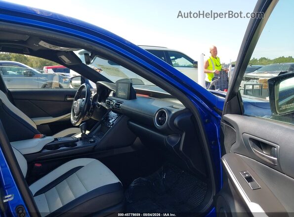 JTHGZ1B27N5057748 2022 LEXUS IS Blue Սալոնի դիմացի տեսք