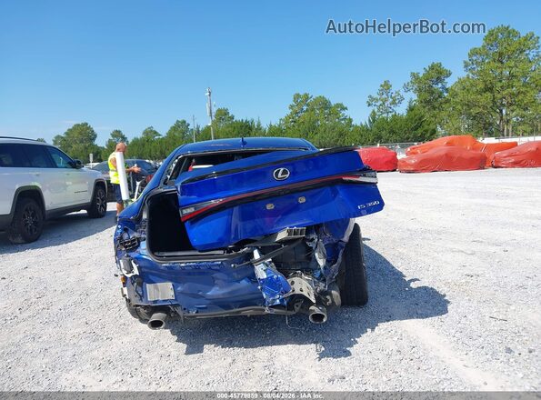 JTHGZ1B27N5057748 2022 LEXUS IS Blue 