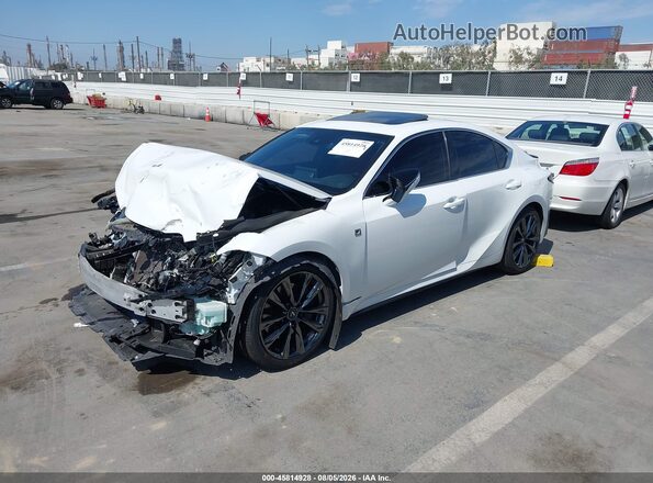 JTHGZ1B27P5066422 2023 LEXUS IS 350 White Передня ліва чверть