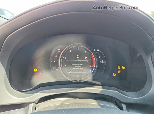 JTHGZ1B27P5070342 2023 LEXUS IS Black Instrument cluster view