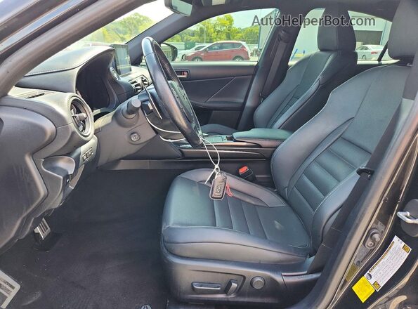 JTHGZ1B27P5070342 2023 LEXUS IS Black Front interior view