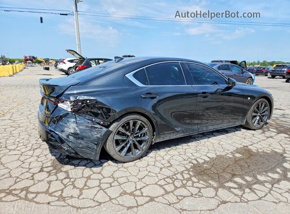 JTHGZ1B27P5070342 2023 LEXUS IS Black Rear right