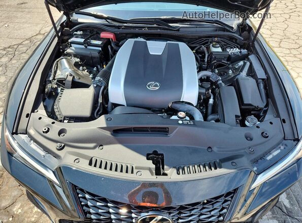 JTHGZ1B27P5070342 2023 LEXUS IS Black Rear interior view