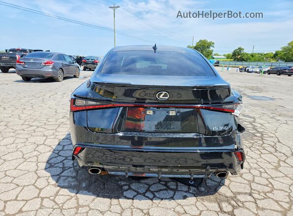 JTHGZ1B27P5070342 2023 LEXUS IS Black Rear view