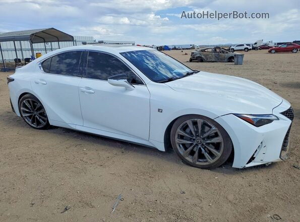 JTHGZ1B28P5059303 2023 LEXUS IS White Przód prawy