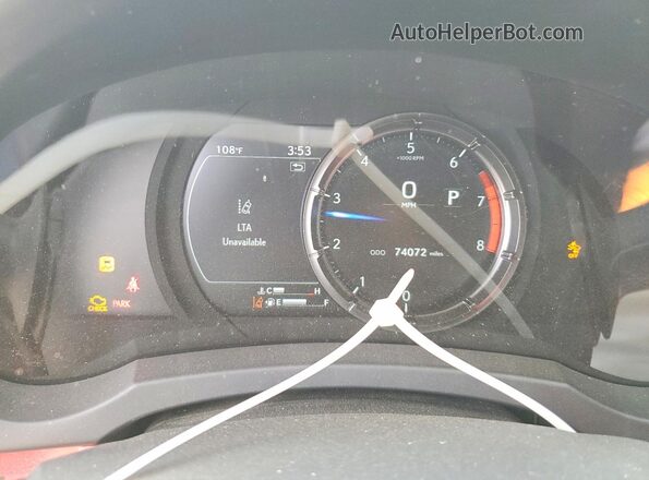 JTHGZ1B28P5059303 2023 LEXUS IS White Widok zestawu wskaźników