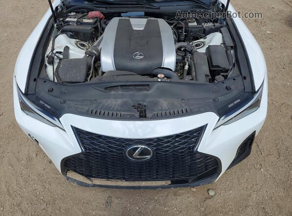 JTHGZ1B28P5059303 2023 LEXUS IS White Widok wnętrza z tyłu