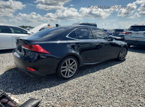 JTHGZ1B29L5036610 2020 LEXUS IS Black Trasero derecho