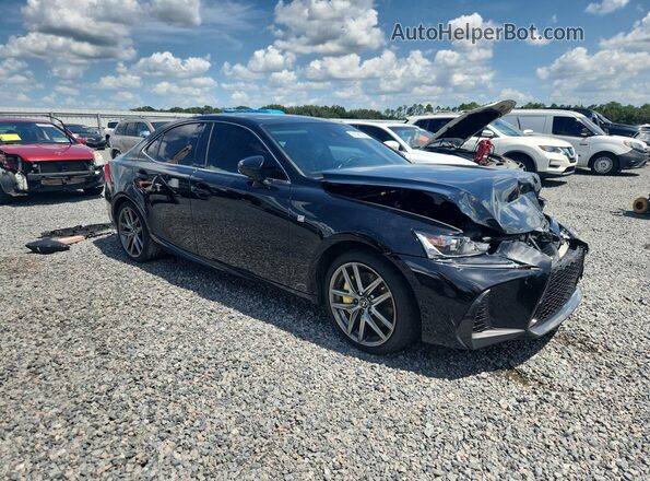 JTHGZ1B29L5036610 2020 LEXUS IS Black Delantero derecho