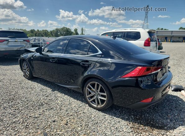 JTHGZ1B29L5036610 2020 LEXUS IS Black Trasero izquierdo
